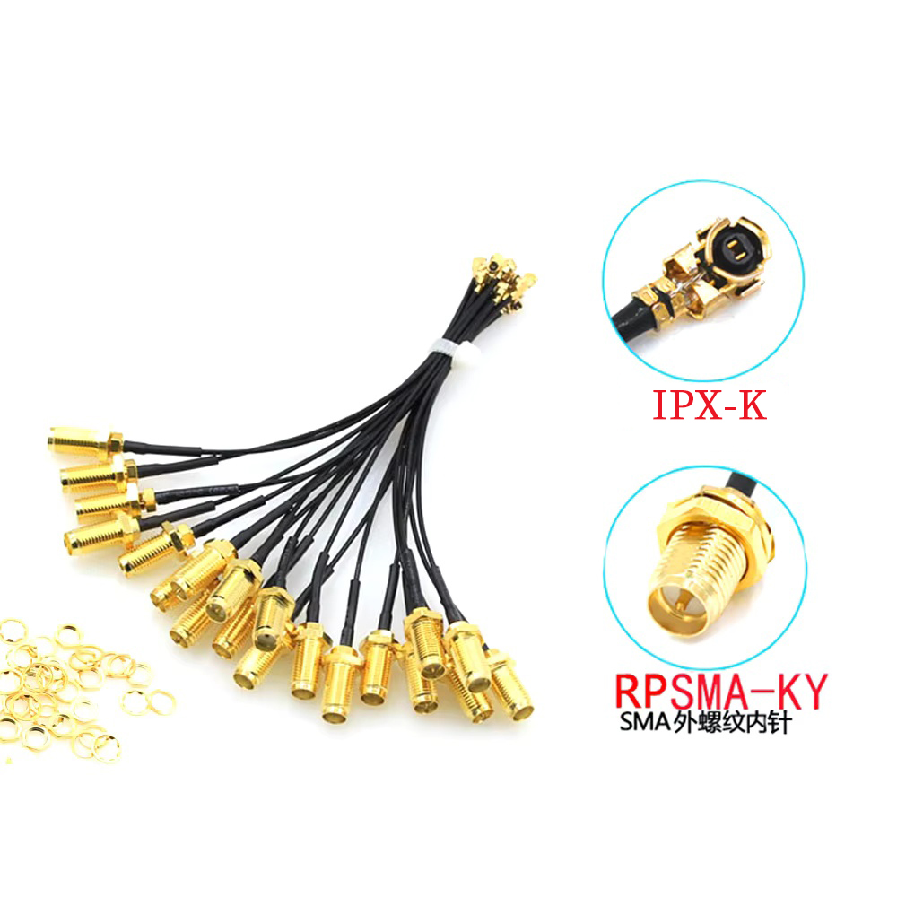 5 ชิ้น RP-SMA หญิง U.FL IPX RF - Ipex Connector บทวิจารณ์และราคา