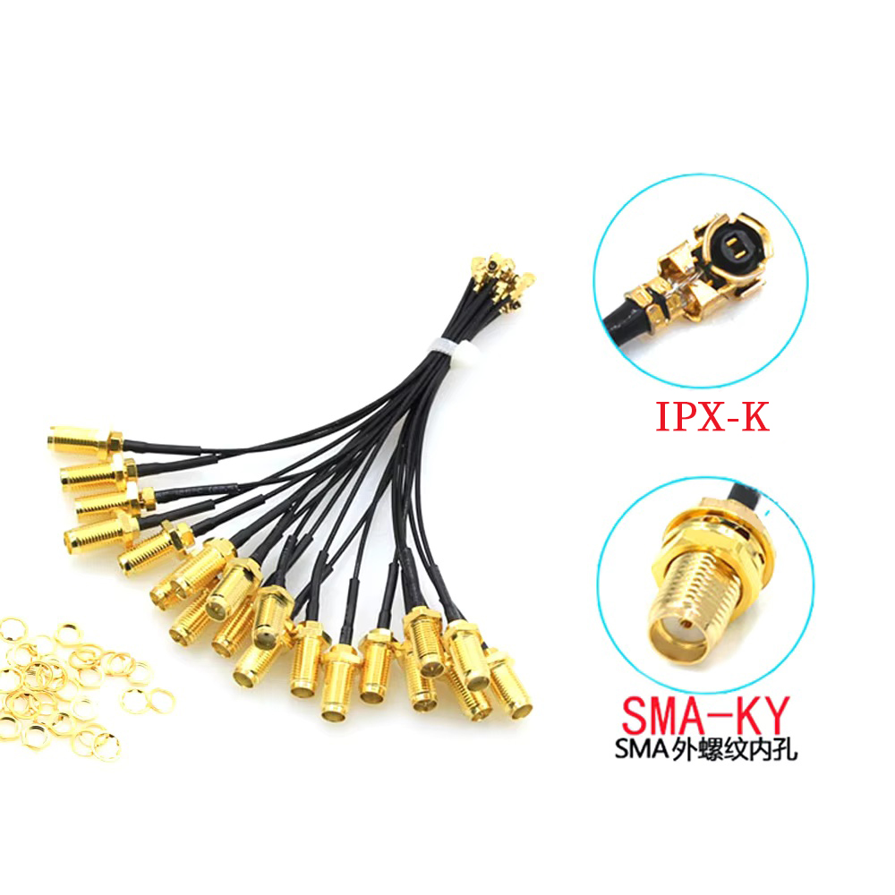 5 ชิ้น RP-SMA หญิง U.FL IPX RF - Ipex Connector บทวิจารณ์และราคา