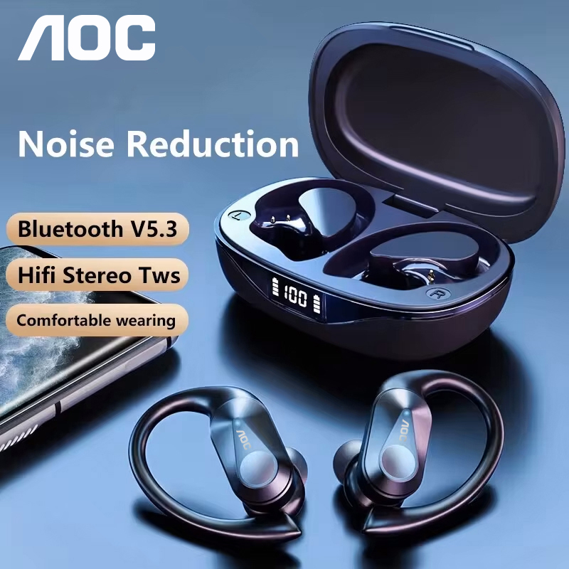 ช้อยส์ AOC ชุดหูฟังกีฬาไร้สายบ - Usb C Cable บทวิจารณ์และราคา