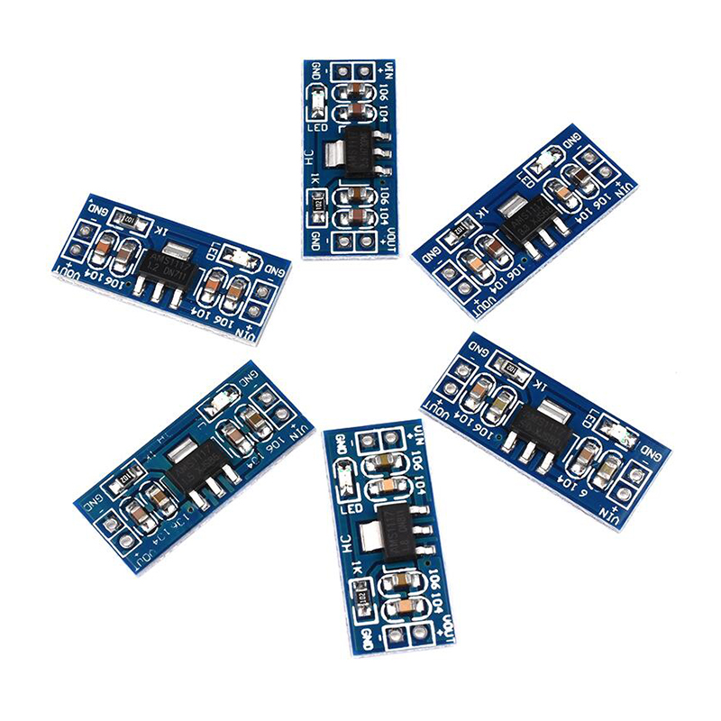 โมดูลแหล่งจ่ายไฟ5ชิ้น/ล็อต AMS - Ams1117 Module บทวิจารณ์และราคา