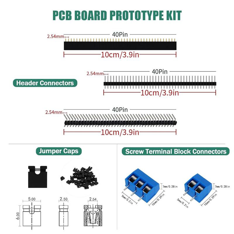 ชุดต้นแบบแผงวงจร PCB 147 ชิ้น  - Perfboard บทวิจารณ์และราคา