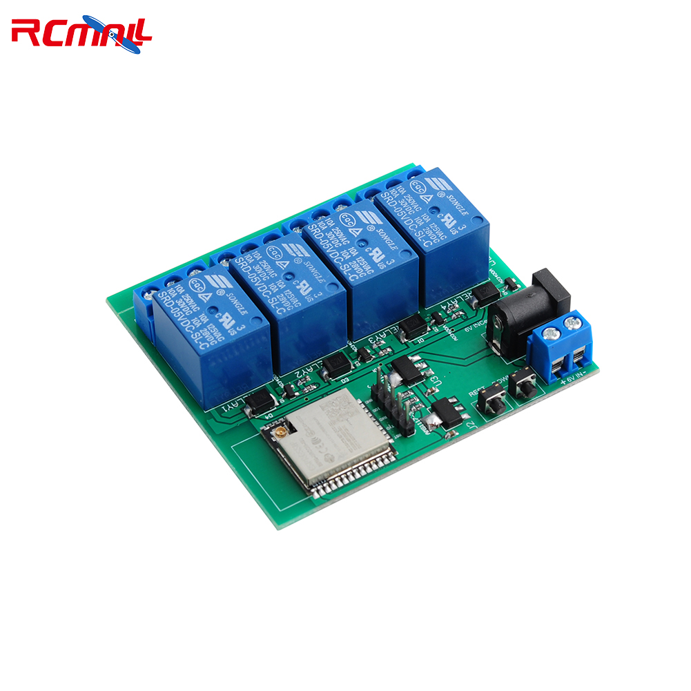 ESP32S 4CH โมดูลรีเลย์ ESP32 W - Antenna 2.4Ghz บทวิจารณ์และราคา