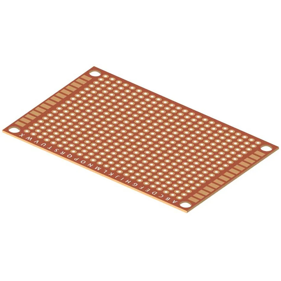 แผ่นวงจรพิมพ์ทองแดงขนาด 5x7 ซม - Perfboard บทวิจารณ์และราคา