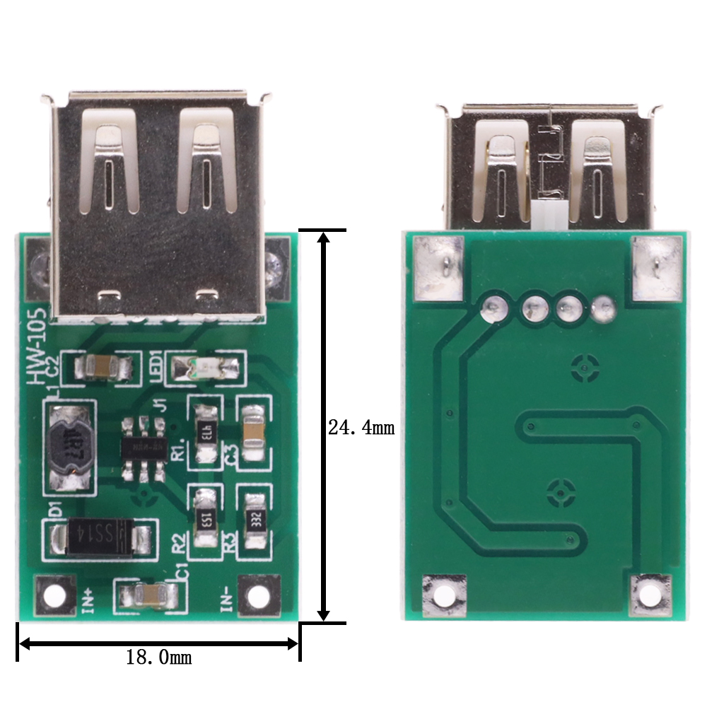 แผงวงจรเพิ่มกำลัง DC-DC 1/5/10 - Tp4056 Module บทวิจารณ์และราคา