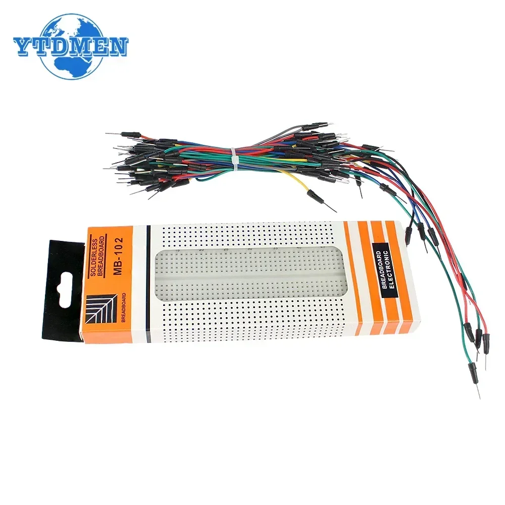 MB-102 Breadboard 400 830 คะแน - Breadboard 400 Point บทวิจารณ์และราคา