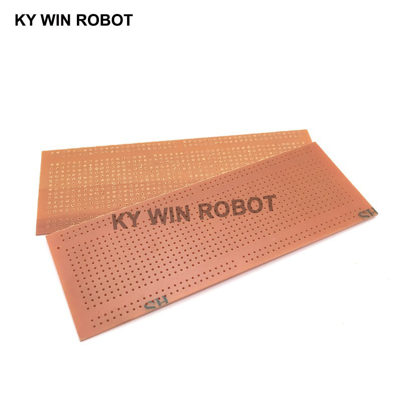 1pcs DIY 4.8*13.3 ซม.ต้นแบบกระ - Pcb Prototyping Board บทวิจารณ์และราคา