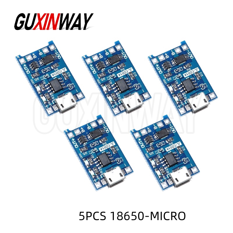 โมดูลชาร์จแบตเตอรี่ลิเธียม 5V  - Tp4056 Module บทวิจารณ์และราคา