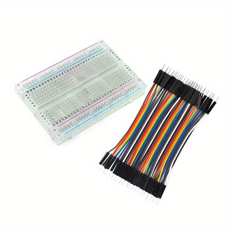 1 PC 400 จุดโปร่งใส MINI Bread - Breadboard 400 Point บทวิจารณ์และราคา