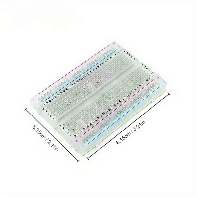 1 PC 400 จุดโปร่งใส MINI Bread - Breadboard 400 Point บทวิจารณ์และราคา