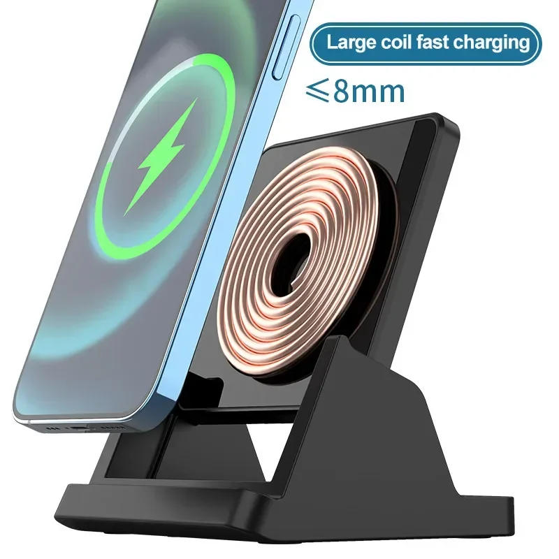 30W Wireless Charger Padขาตั้ง - Micro Usb Cable บทวิจารณ์และราคา