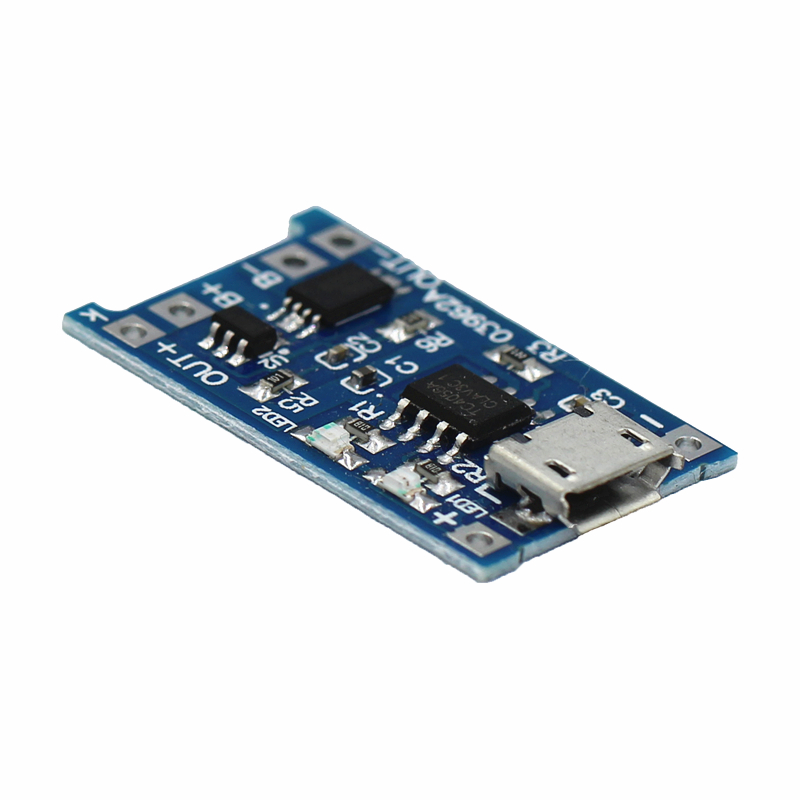 5PCS Micro USB 5V 1A 18650 TP4 - Tp4056 Module บทวิจารณ์และราคา
