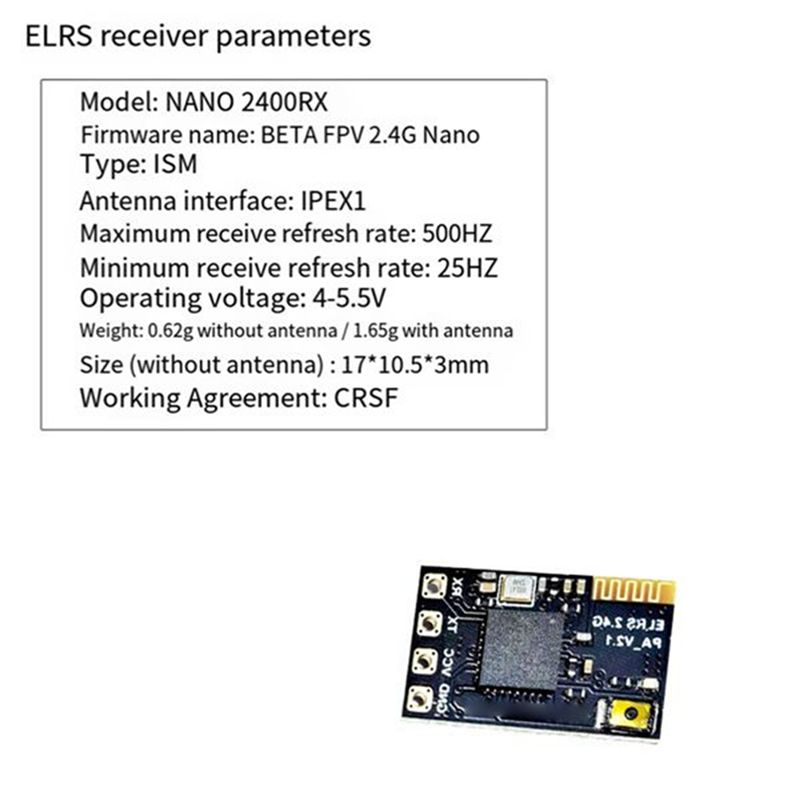 CYGJ-10PCS ELRS 2.4Ghz ตัวรับส - Antenna 2.4Ghz บทวิจารณ์และราคา