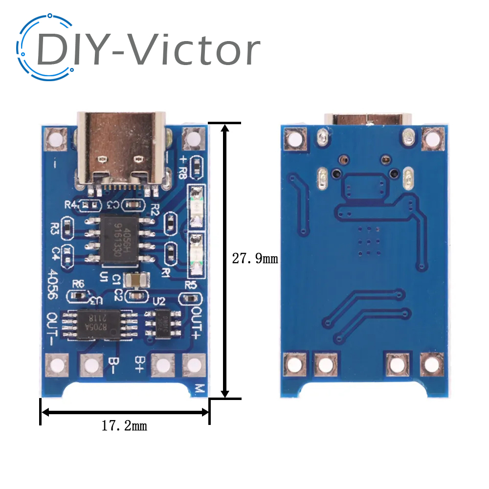 10ชิ้น TC4056 TP4056 5V Type-C - Tp4056 Module บทวิจารณ์และราคา