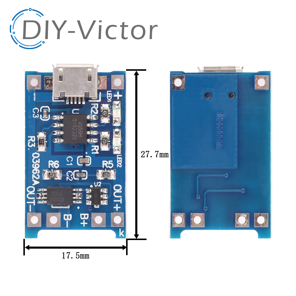 10ชิ้น TC4056 TP4056 5V Type-C - Tp4056 Module บทวิจารณ์และราคา