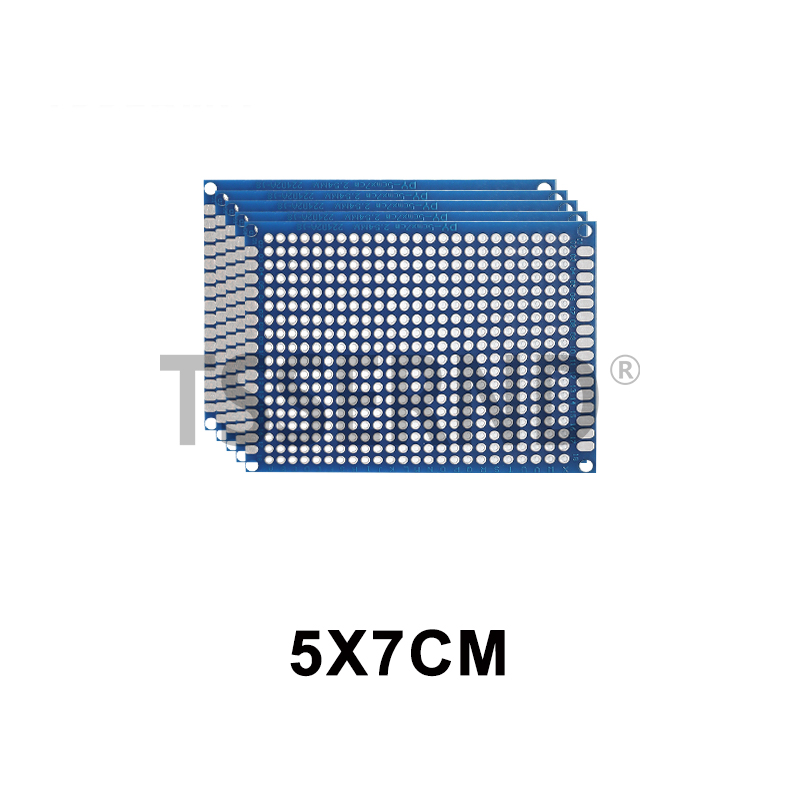 แผ่นวงจรสองด้านขนาด 3x7 ซม. 4x - Perfboard บทวิจารณ์และราคา