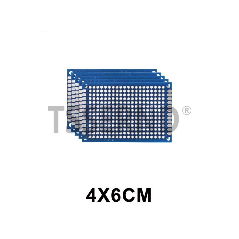 แผ่นวงจรสองด้านขนาด 3x7 ซม. 4x - Perfboard บทวิจารณ์และราคา