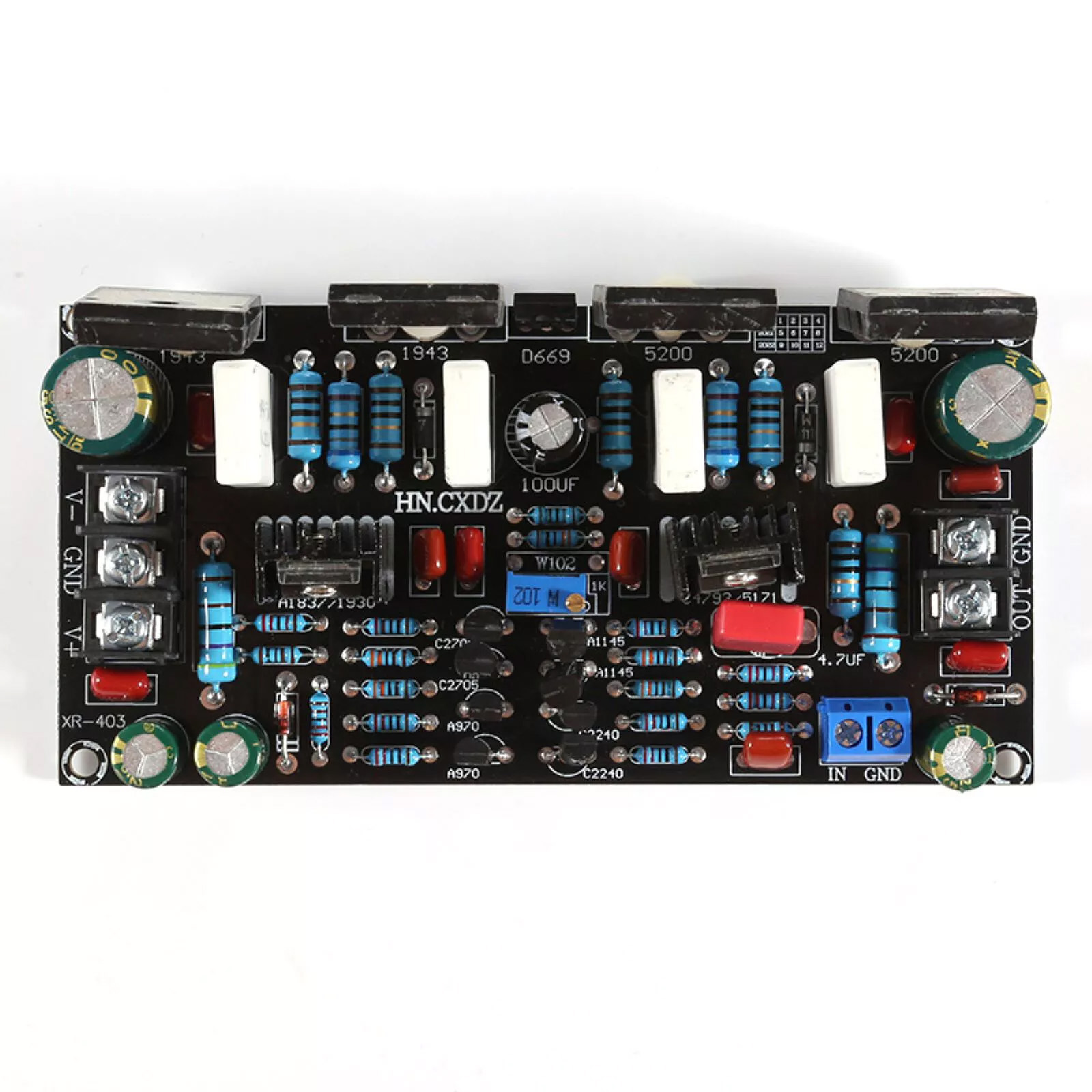 200W Mono Power Amp Board 2SA1 - Proto Board บทวิจารณ์และราคา